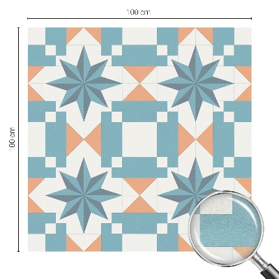 Vinilo para cristales opaco decorativo Estrellas azules