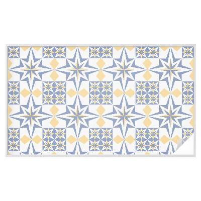 Vinilo para cristales efecto vitral Patrón de estrella