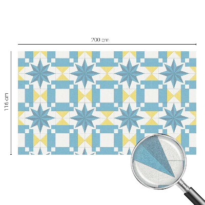 Vinilo ventana privacidad Estrellas azules