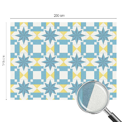 Vinilo ventana privacidad Estrellas azules