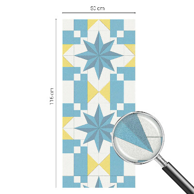 Vinilo ventana privacidad Estrellas azules