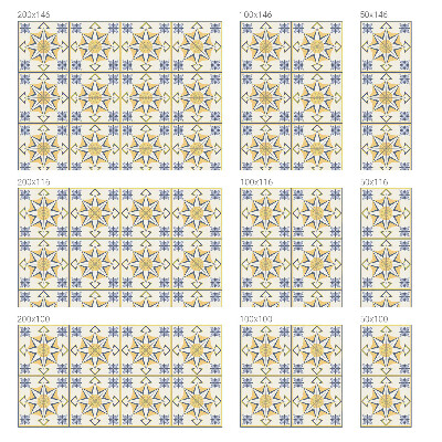 Vinilo para cristales opaco decorativo Estrellas geométricas