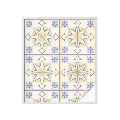 Vinilo para cristales opaco decorativo Estrellas geométricas