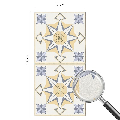 Vinilo para cristales opaco decorativo Estrellas geométricas