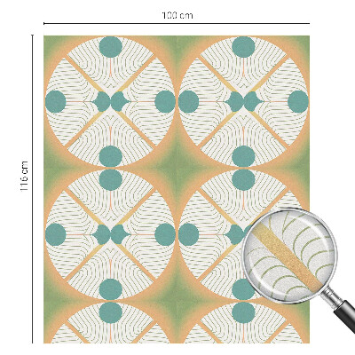 Vinilo decorativo adhesivo para cristales Armonía geométrica