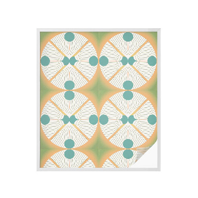 Vinilo decorativo adhesivo para cristales Armonía geométrica