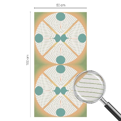 Vinilo decorativo adhesivo para cristales Armonía geométrica