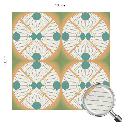 Vinilo decorativo adhesivo para cristales Armonía geométrica