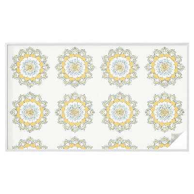 Vinilo decorativo adhesivo para cristales Mandalas coloridos