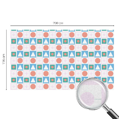 Vinilo para ventanas motivo vitral Patrones abstractos