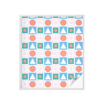 Vinilo para ventanas motivo vitral Patrones abstractos