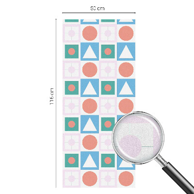 Vinilo para ventanas motivo vitral Patrones abstractos