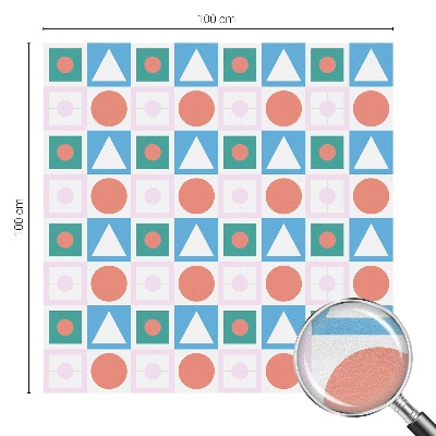 Vinilo para ventanas motivo vitral Patrones abstractos