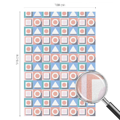 Vinilo para cristales efecto vitral Patrones geométricos