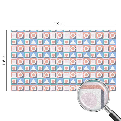 Vinilo para cristales efecto vitral Patrones geométricos