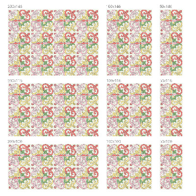 Vinilo ventana privacidad Adornos florales