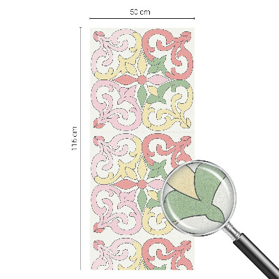 Vinilo ventana privacidad Adornos florales