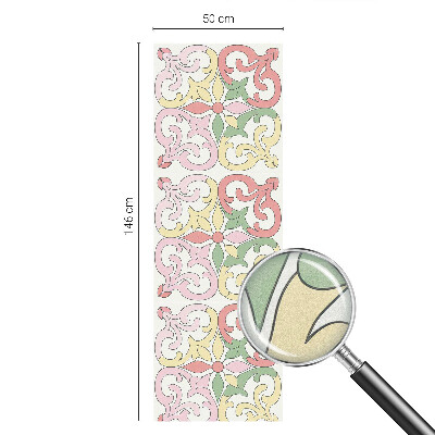 Vinilo ventana privacidad Adornos florales