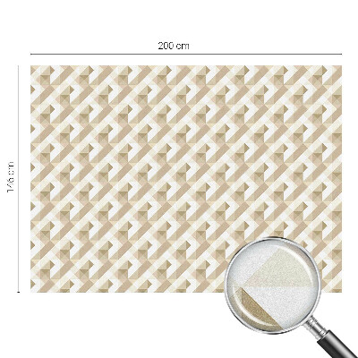 Vinilo para ventanas motivo vitral Patrones triangulares