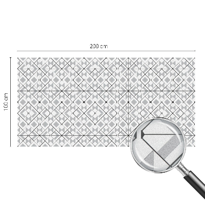 Vinilo ventana privacidad Patrones geométricos