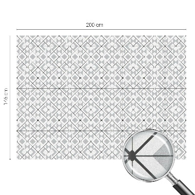 Vinilo ventana privacidad Patrones geométricos