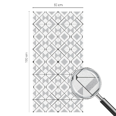 Vinilo ventana privacidad Patrones geométricos