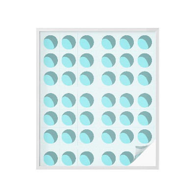 Vinilo para cristales opaco decorativo Ruedas modernas