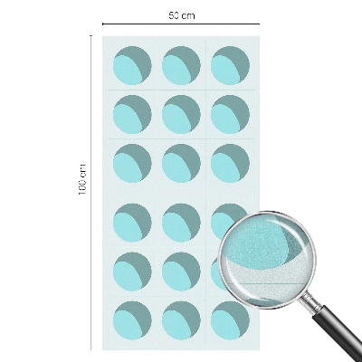 Vinilo para cristales opaco decorativo Ruedas modernas