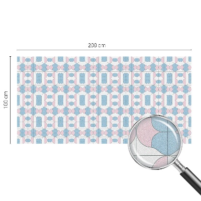 Vinilo para ventanas motivo vitral Patrones pastel