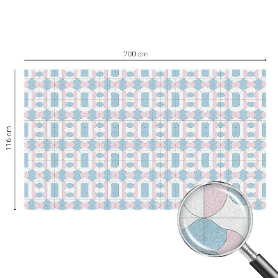 Vinilo para ventanas motivo vitral Patrones pastel