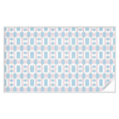 Vinilo para ventanas motivo vitral Patrones pastel