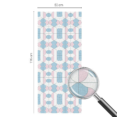 Vinilo para ventanas motivo vitral Patrones pastel