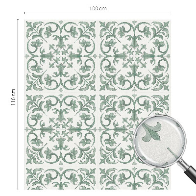 Vinilo decorativo adhesivo para cristales Adornos vegetales