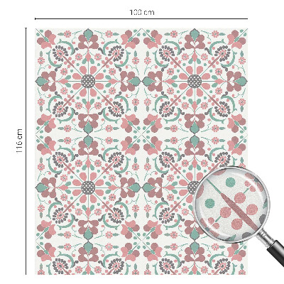 Vinilo ventana privacidad Armonía floral
