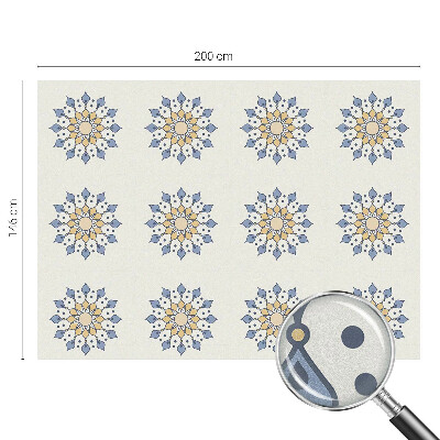 Vinilo para cristales opaco decorativo Mandala decorativo