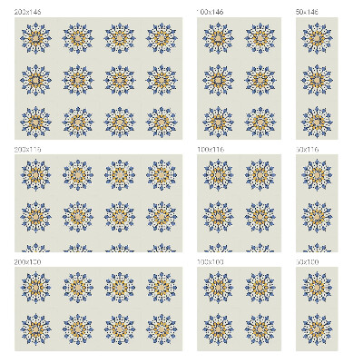 Vinilo para cristales opaco decorativo Mandala decorativo