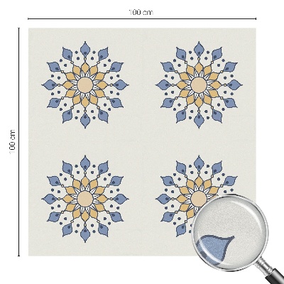 Vinilo para cristales opaco decorativo Mandala decorativo