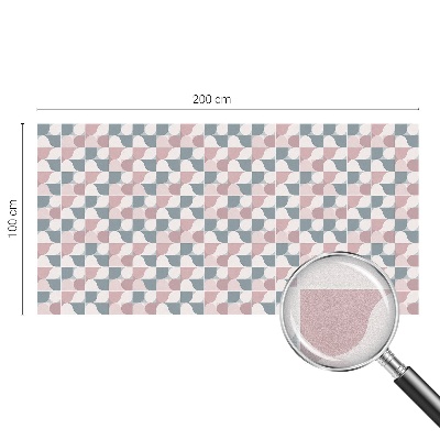 Vinilo ventana privacidad Patrones pastel