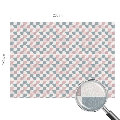 Vinilo ventana privacidad Patrones pastel