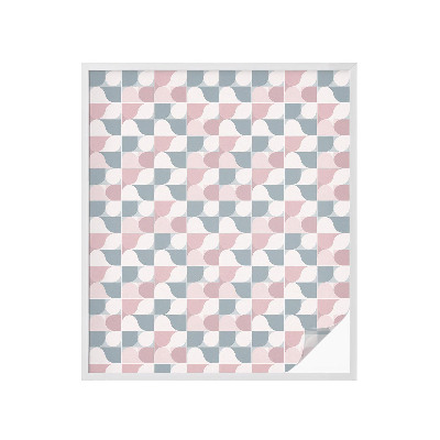 Vinilo ventana privacidad Patrones pastel