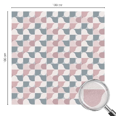 Vinilo ventana privacidad Patrones pastel