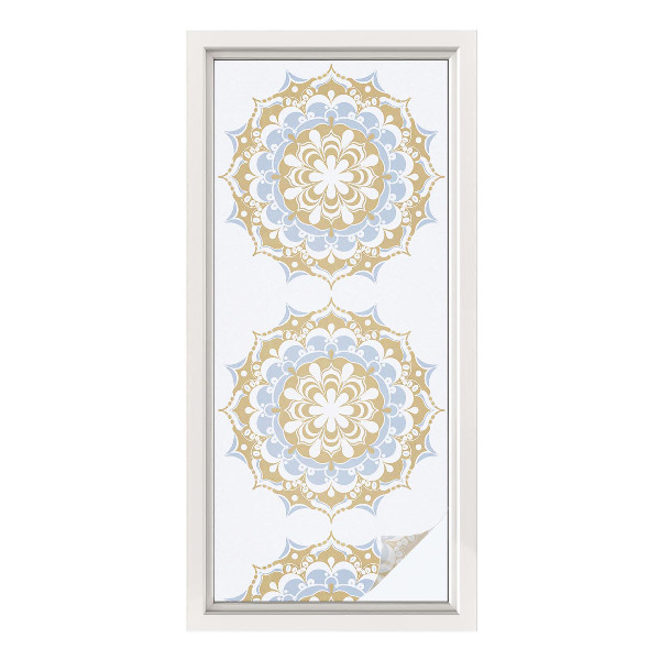 Vinilo decorativo adhesivo para cristales Mandalas bohemios