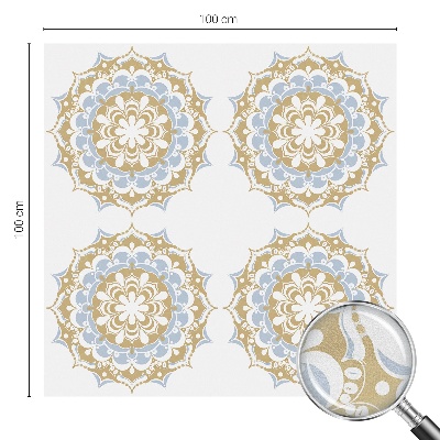 Vinilo decorativo adhesivo para cristales Mandalas bohemios