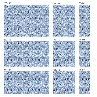 Vinilo decorativo adhesivo para cristales Pájaro floral