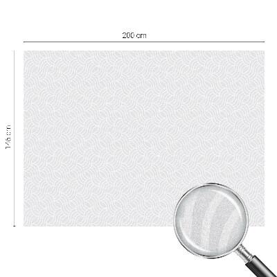 Vinilo para ventanas motivo vitral Olas de armonía