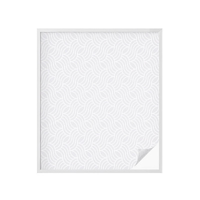 Vinilo para ventanas motivo vitral Olas de armonía