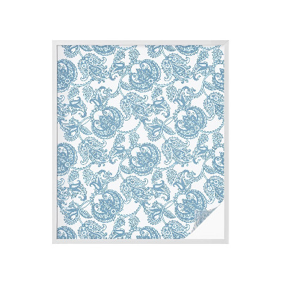 Vinilo decorativo adhesivo para cristales Adornos azules