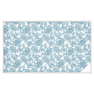 Vinilo decorativo adhesivo para cristales Adornos azules