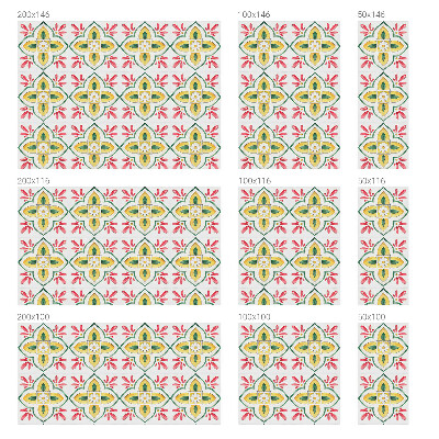 Vinilo para cristales efecto vitral Adorno floral