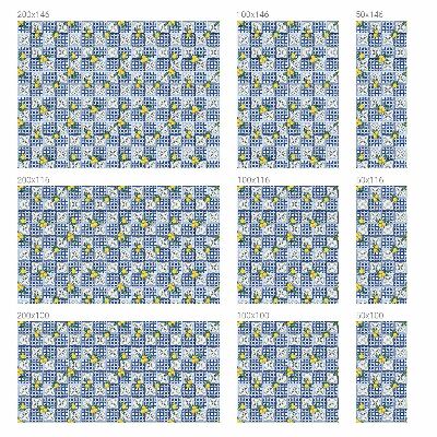 Vinilo para ventanas motivo vitral Patrón de limón